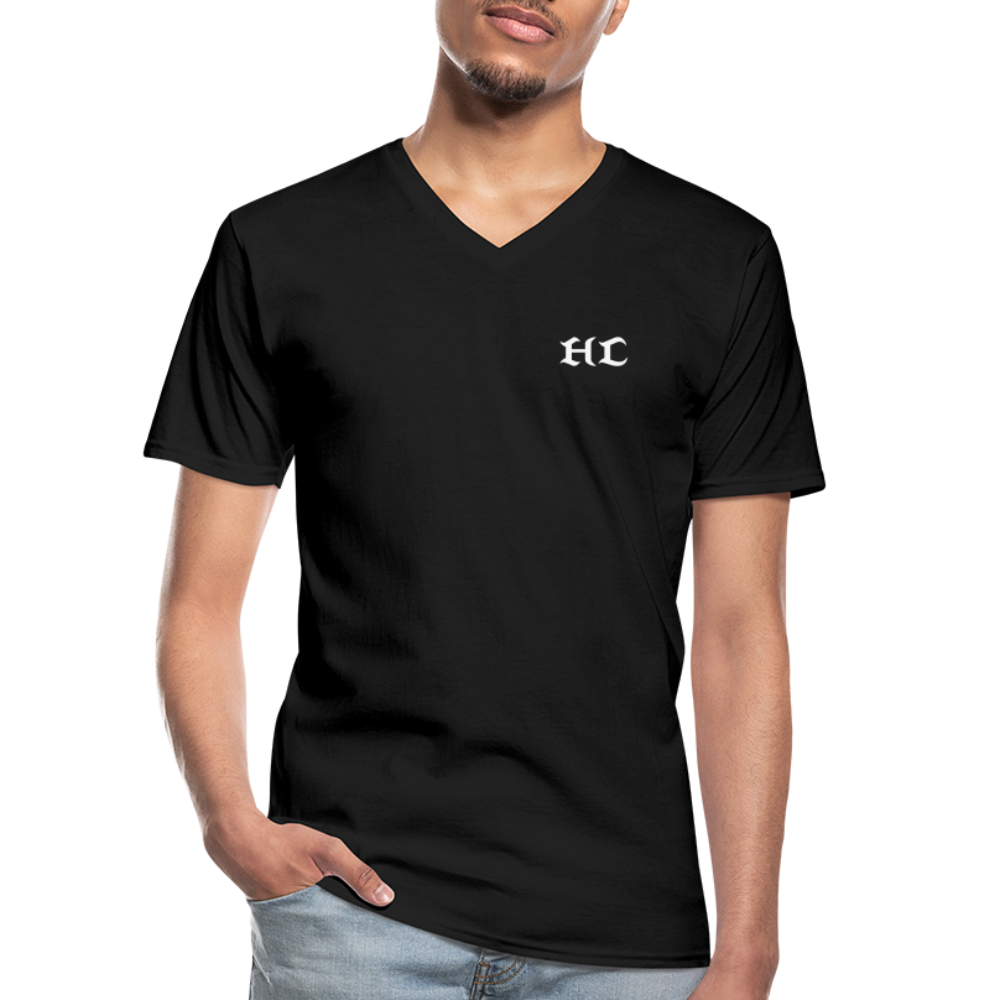 HC Men's V-Neck T-Shirt - black