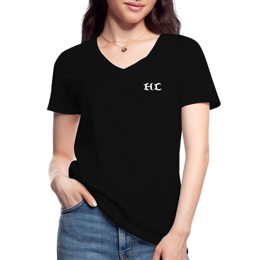 HC Women’s V-Neck T-Shirt - black