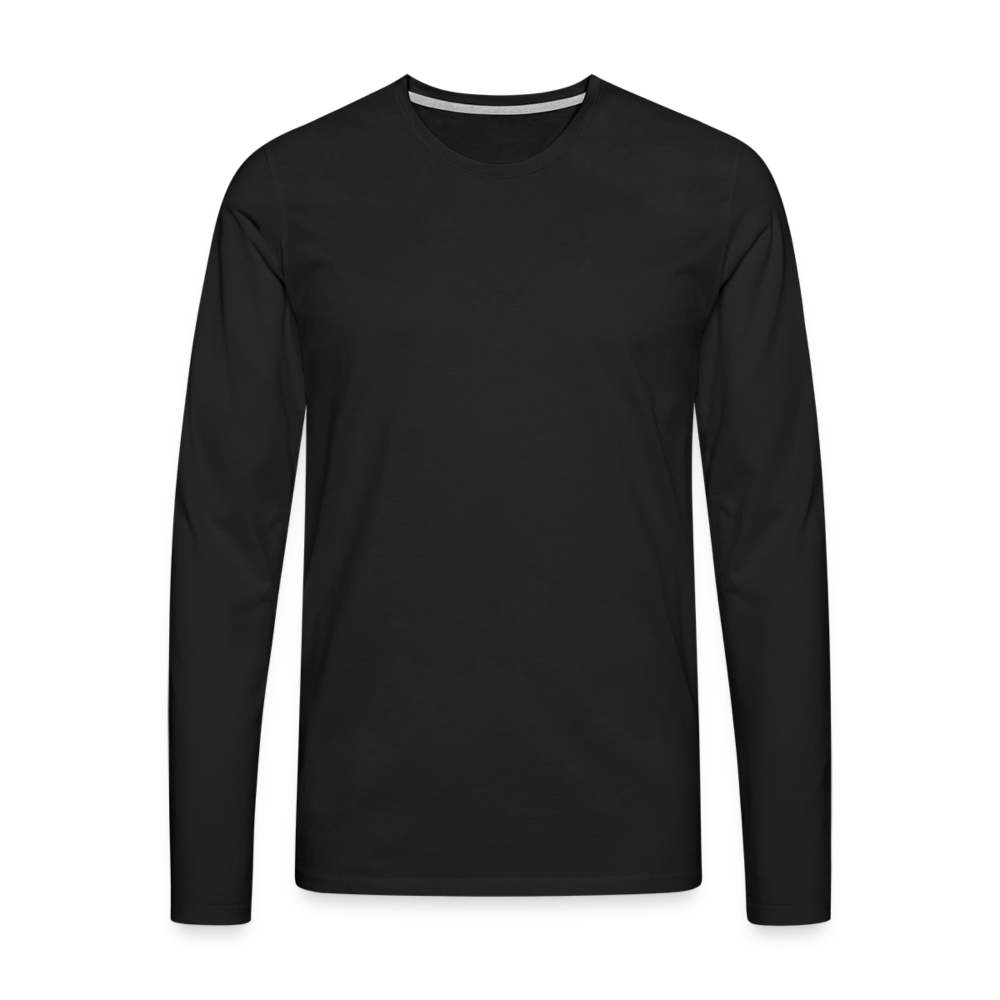 Men's Premium Long sleeve Shirt - black