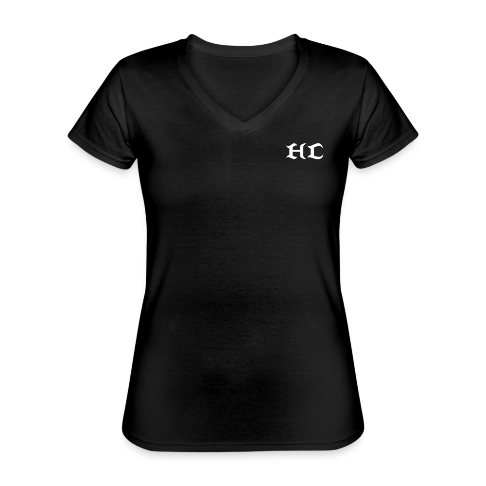 HC Women’s V-Neck T-Shirt - black