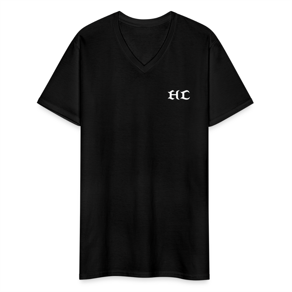 HC Men's V-Neck T-Shirt - black